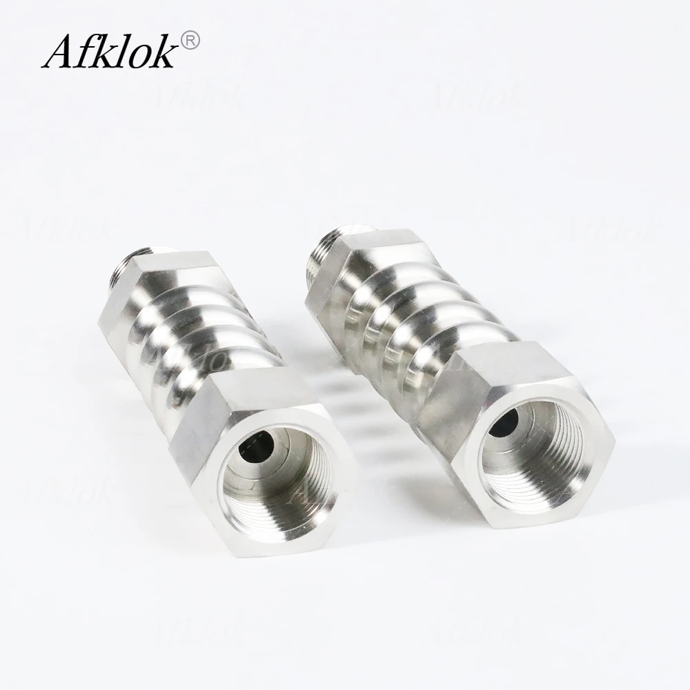 1/2in Female and Male Threaded Stainless Steel Radiator Adaptor for High Temperatures