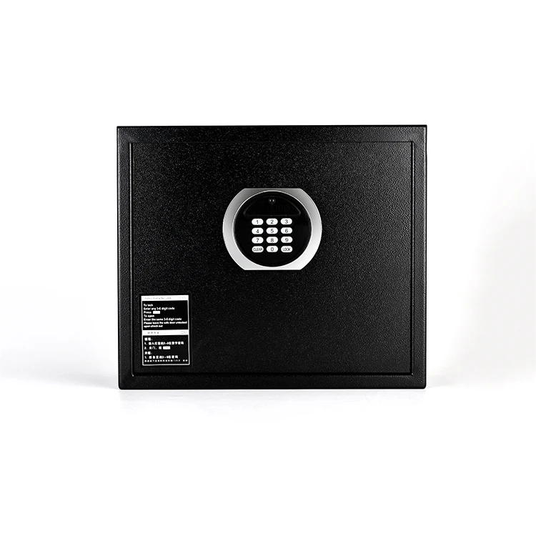 Hot sale customized top open electronic coin smart fire proof safe deposit box lock for hotel or home