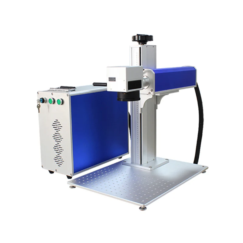 Hot Sales 20w 30w 50w 100w Logo Metal Stainless Steel Portable Fiber Laser Marking Machine