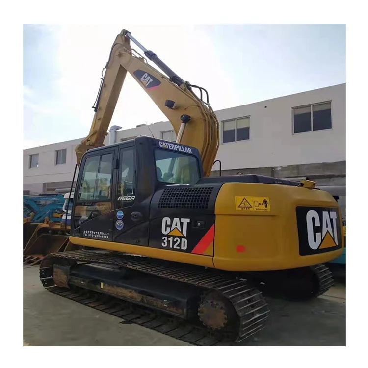 Manufacturer Supply Used Caterpillar 312D 12 Ton Cat Digger Machinery Excavator
