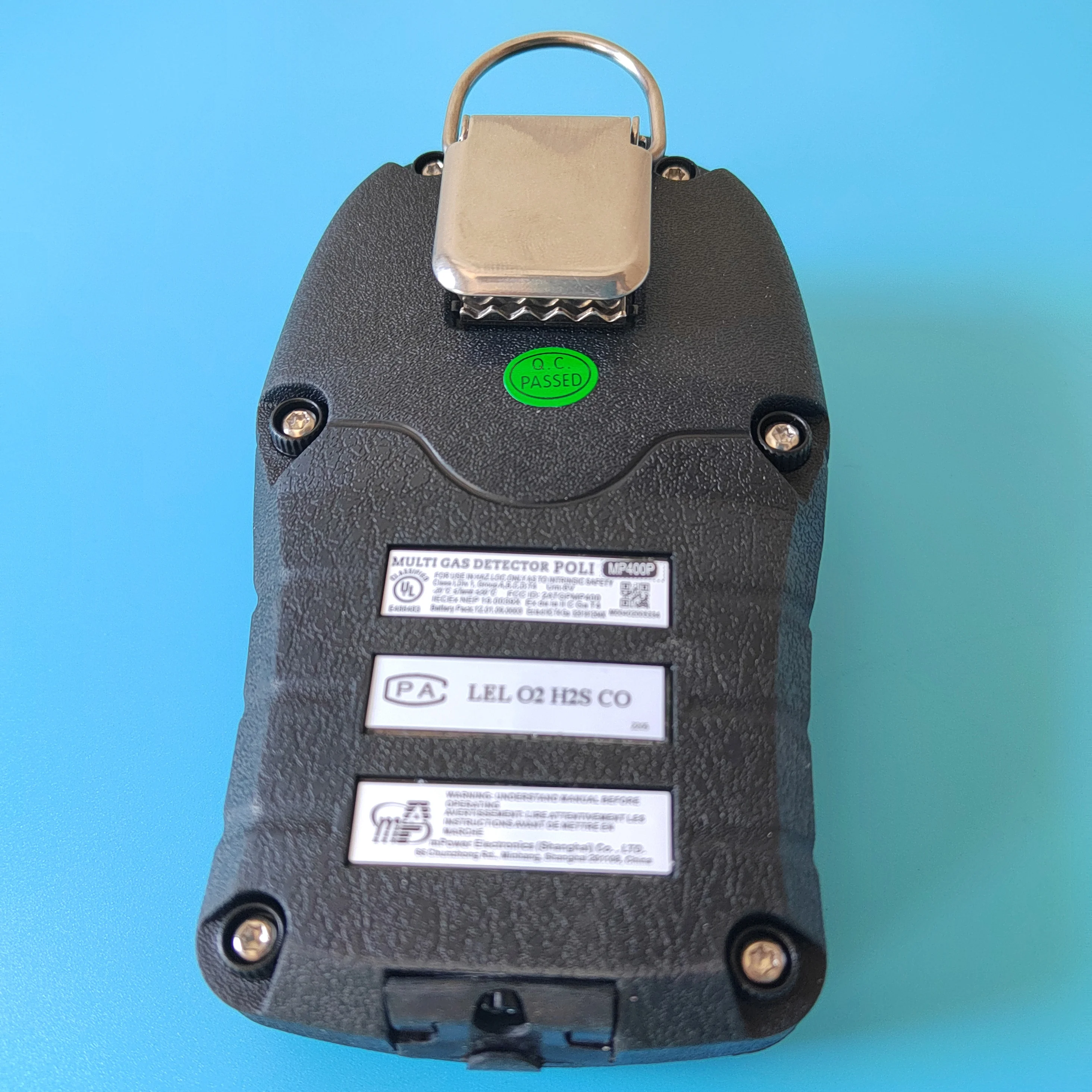 M POWER electronics Multi-Gas Monitors MP400  gas detector Smart sensors carry ID and calibration toxic gas detector