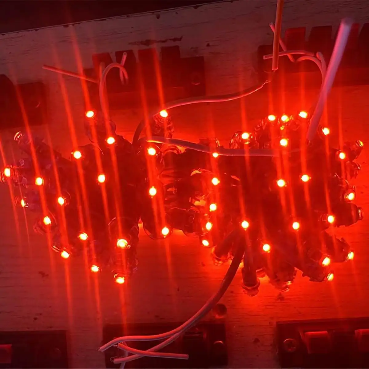 Письмо рекламы 9mm 12v 24v напольное открытое привело света пиксела строки