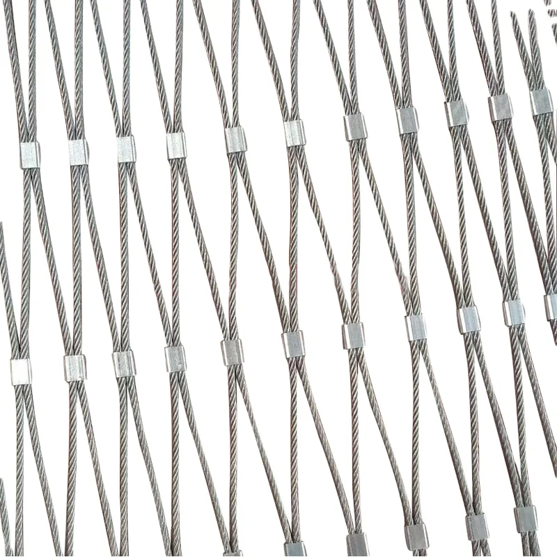 SS 316 climbing plant rope net for garden or farm