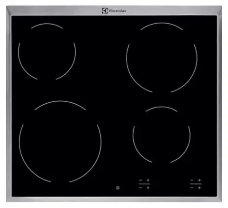 Fast Heating 60cm Built-In Ceramic Hob with 4 Burners Touch-Control Child Safety Lock Function Hilight Cooking Zones Fry Cooker
