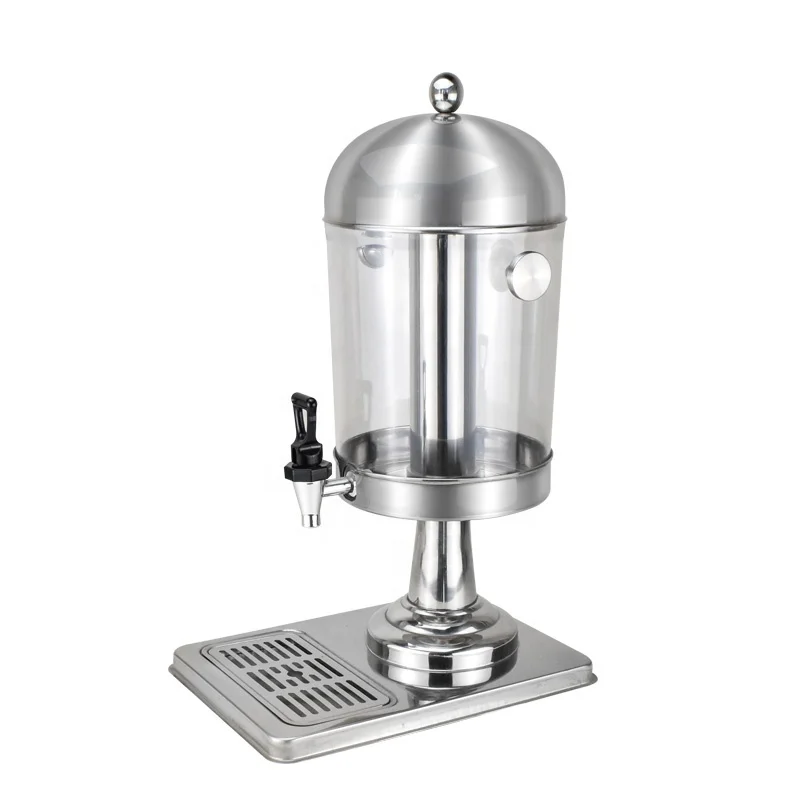 Commercial Large Capacity Stainless Steel Fruits Juice Barrel Dispenser With Taps For Sale