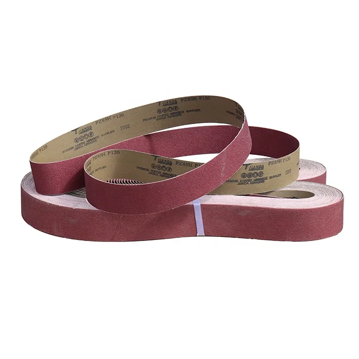Zirconia Abrasive Sanding Belts for Polishing Grinding High Cobalt Nickel Alloy Stainless Steel (SUS 300) Heavy Deburring