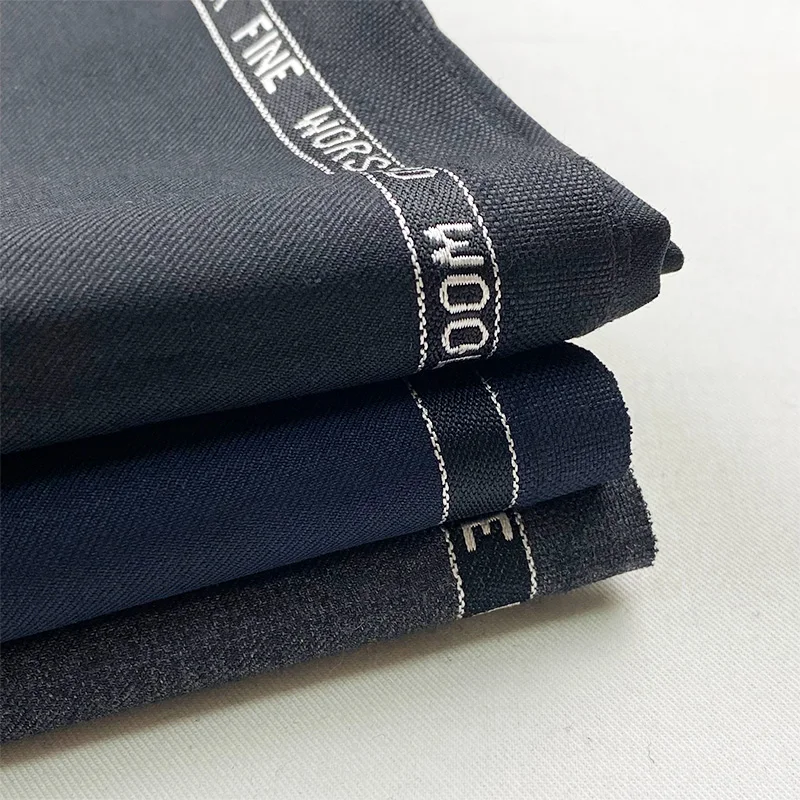 #M5137 70%W 30%P Worsted wool fabric Worsted fabric for suit