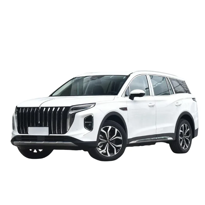 Hongqi HS7 2 0 т внедорожник популярный большой бензиновый двигатель турбодвигатель автоматическая коробка передач левое рулевое управление 5-местный легкий металлический Подержанный автомобиль