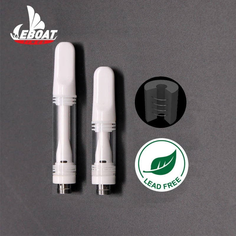 Custom Cartridge Packaging CG05 Cartridge 1ml Empty Full Ceramic Vaporizer Cartridge