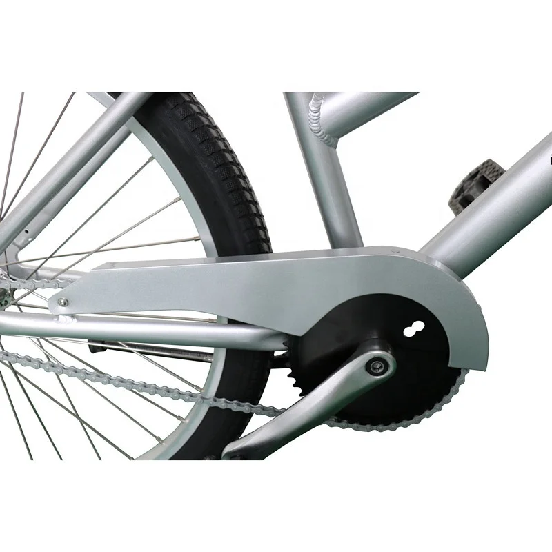 2024 hot sale single speed aluminum alloy coaster brake beach cruiser bike/unisex public bicycle