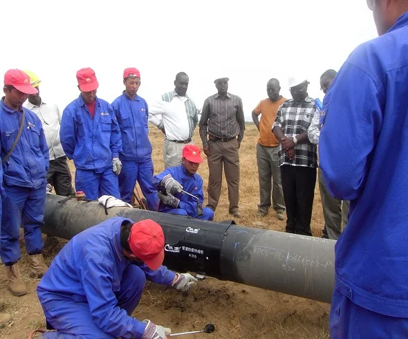 heat shrink sleeve for gas pipe