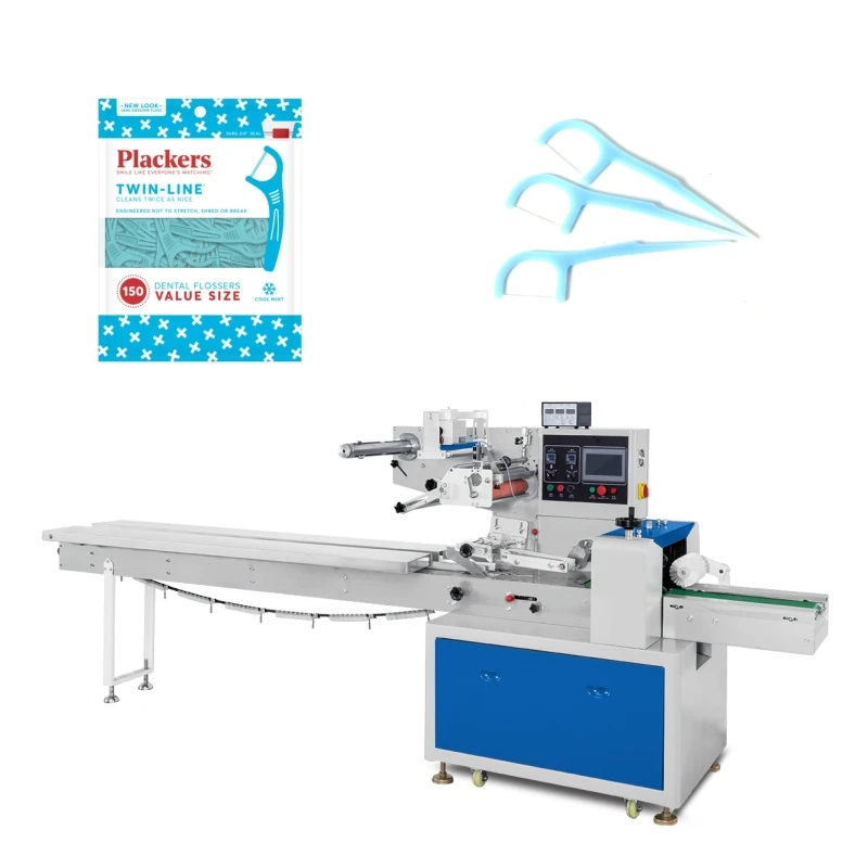 Automatic Dental Floss Stick Tooth Picks Disposable Packing Machine