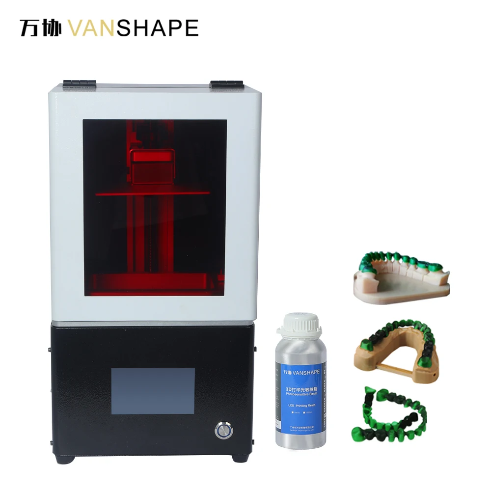 Vanshape Desktop 3D Printer For Jewelry Design UV Curing Photosensitive Resin  3D Printer