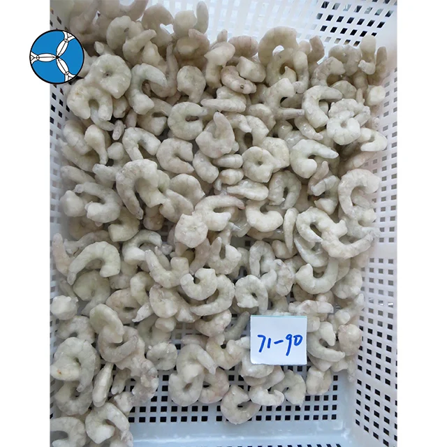 Замороженные креветки из морепродуктов свежие Vannamei очищенные свернутые размер