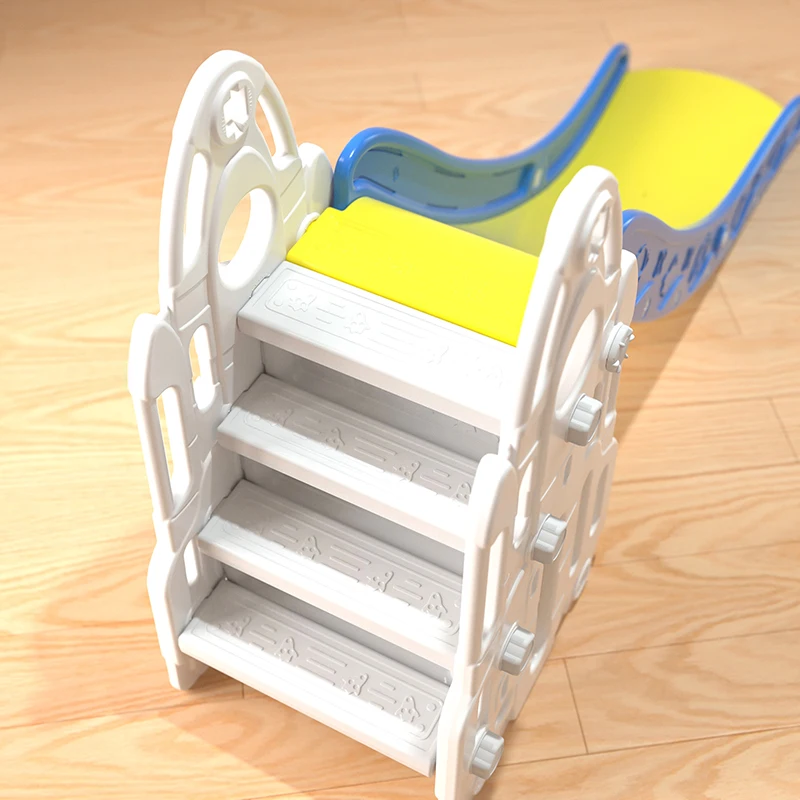 Children Plastic Swing Slide Toys Indoor Playground 3 In 1 baby Slide Swing Set ECO-friendly Plastic slide indoor playroom