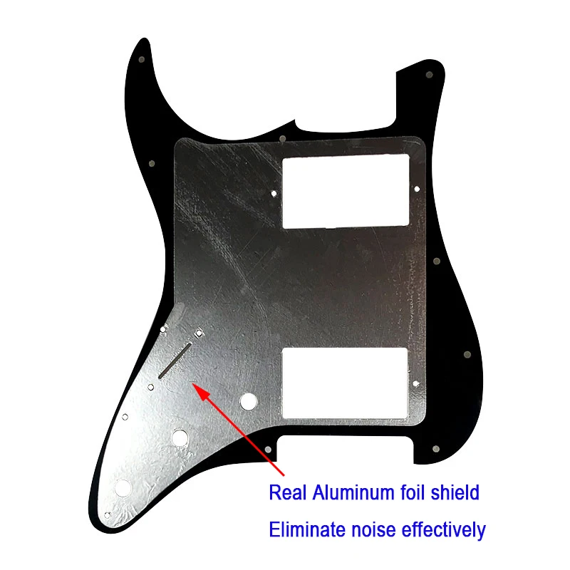 Pleroo Guitar accessories USA/Mexico Standard ST HH guitar with PAF Humbucker Holes pickguards for Stratocaster