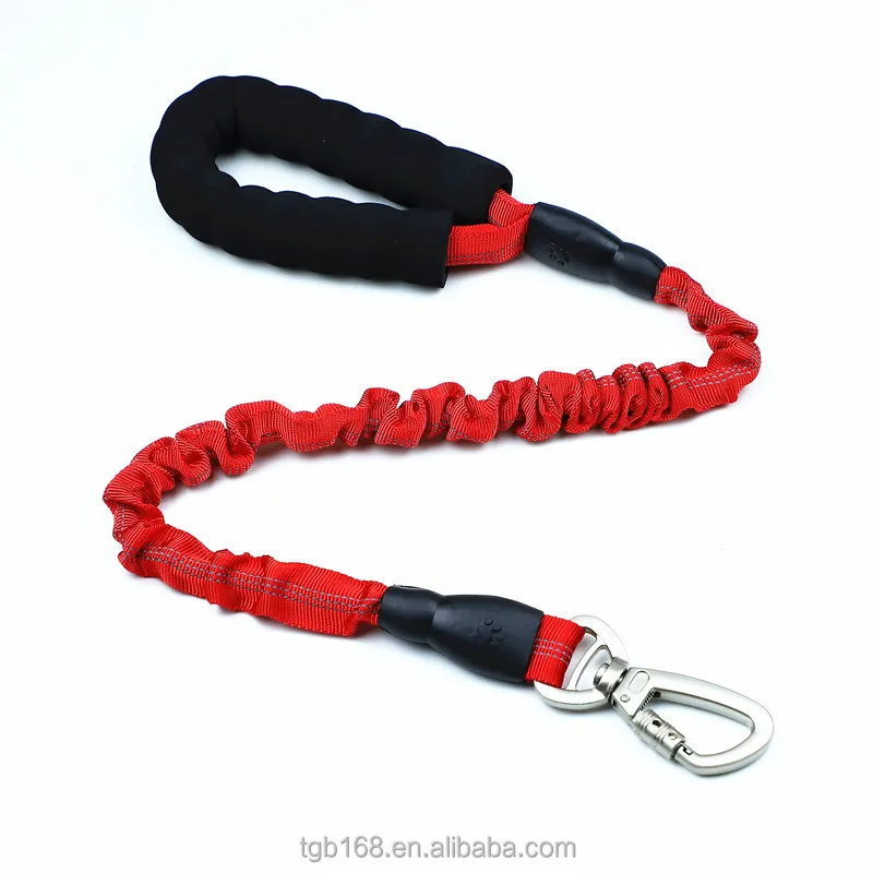Heavy Duty Nylon Rope Dog Leash dog leash swivel carabiner For Medium And Large Dogs