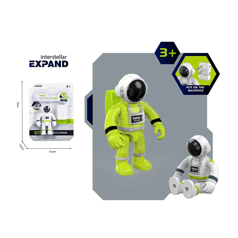 Детская Дошкольная образовательная модель авиационного самолета летательный аппарат пилотируемая ракета космическая станция набор игрушек