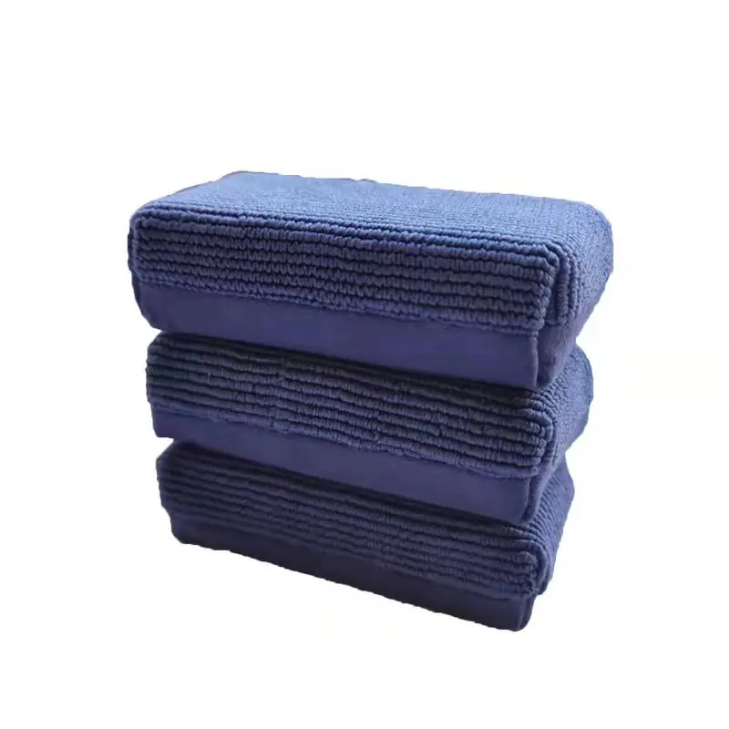 Hot sell waterproof wax sponge car washing sponge with pearl cloth cleaning sponge