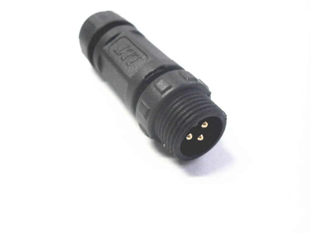 M12 waterproof circular connectors ip68 solder type 2 3 4 5 6 7 8 pin male and female plugs