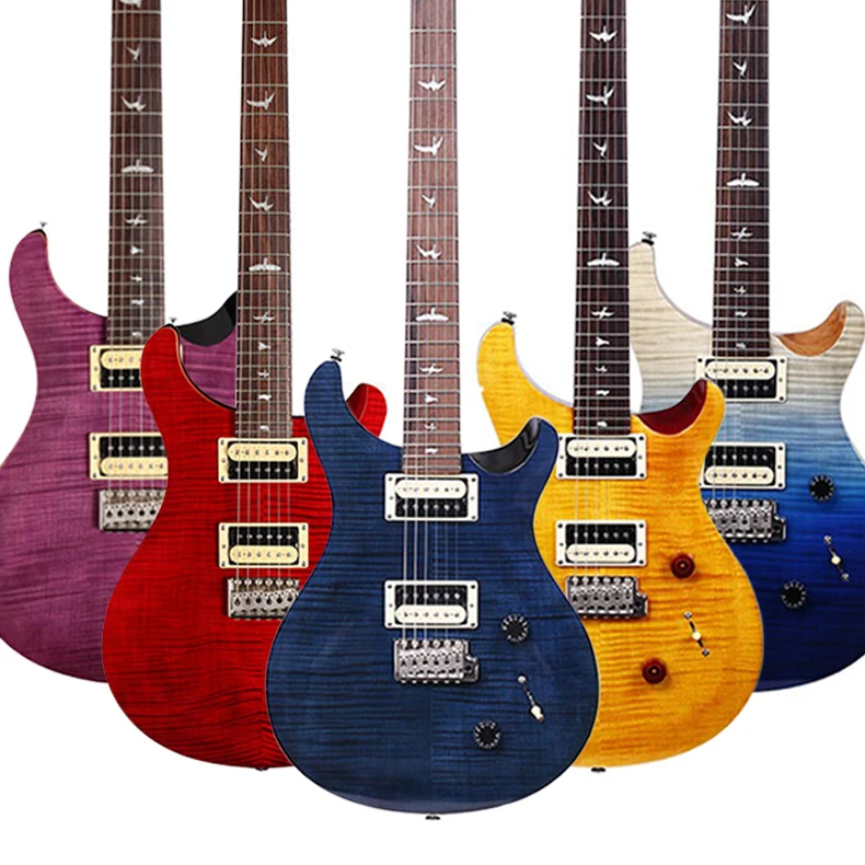 
Amuky Electric Guitar PRS For Sale DIY Custom 24 OEM Cheap China Wholesale Guitar Price Musical Instruments PRS Electric Guitars 