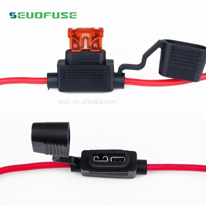 Waterproof in Line ATO/ATC Fuse Holder Mini Standard Blade Auto 12V Car Add-a-circuit Tap ATM ATC Stock