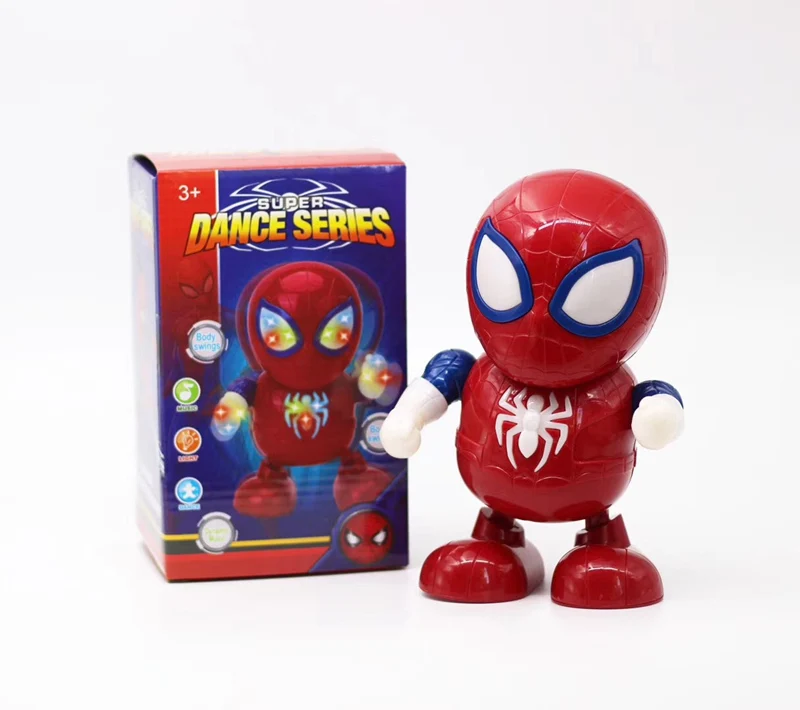 Игрушки на батарейках танцующий герой экшн-фигурка электронная игрушка со светом и музыкой