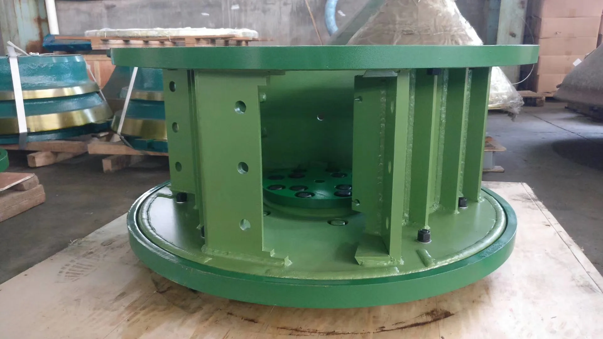 B7150 VSI sand making machine rotor tip with carbide insert for vertical sand crusher spare parts