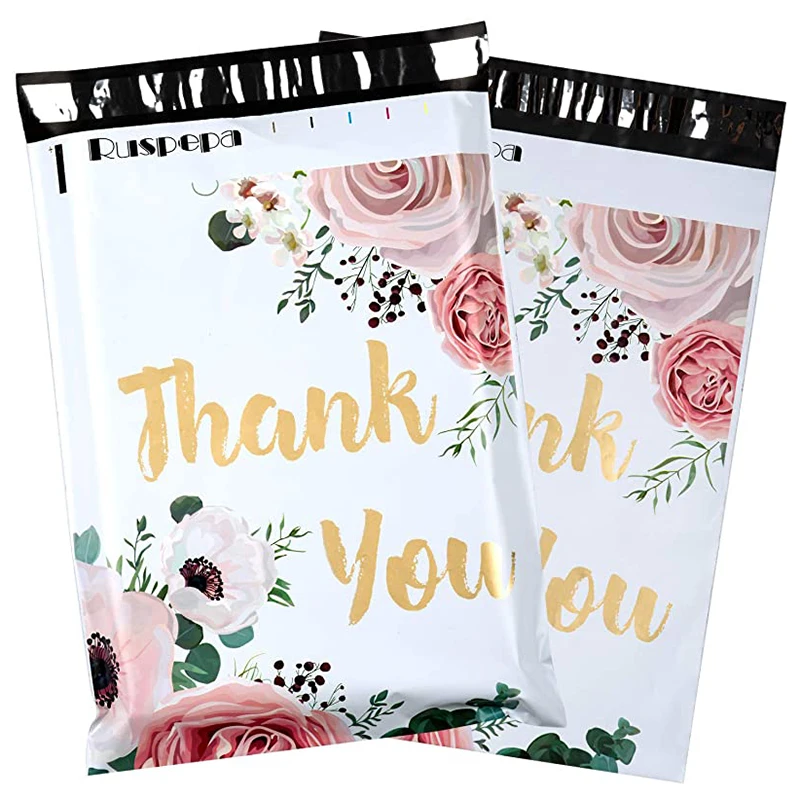 Изготовленные на заказ пластиковые биоразлагаемые пакеты для почтовых отправлений водонепроницаемые