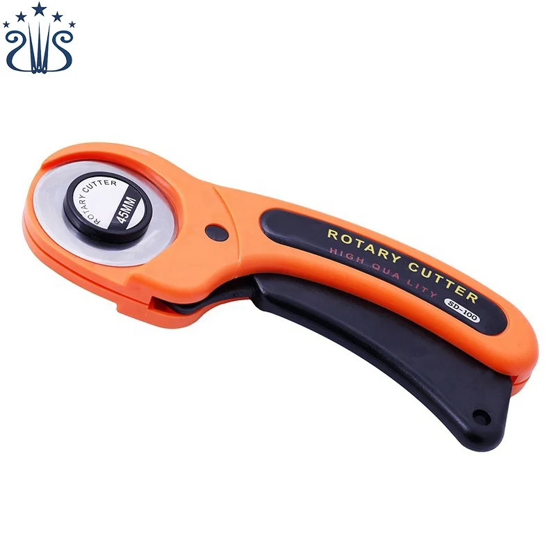 
Роторный резак для ткани RTS 45 мм, круговое лоскутное шитье, режущий инструмент для кожевенного ремесла, роторный резак 