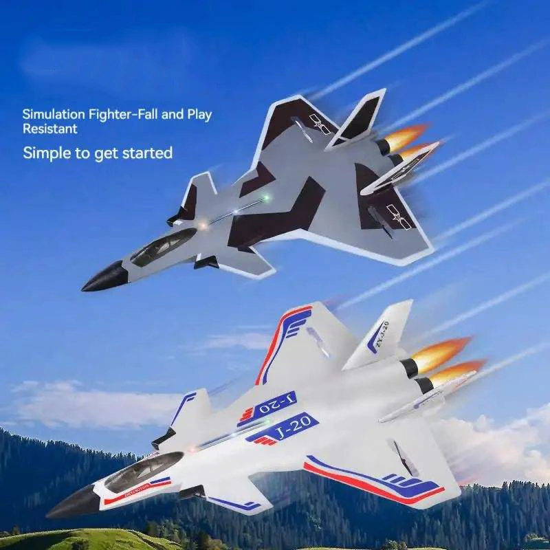 2.4G EPP Foam Remote Control Fighter Aircraft Toys Outdoor Air Model RC Glider Toy Kids Radio Control Plane Toys