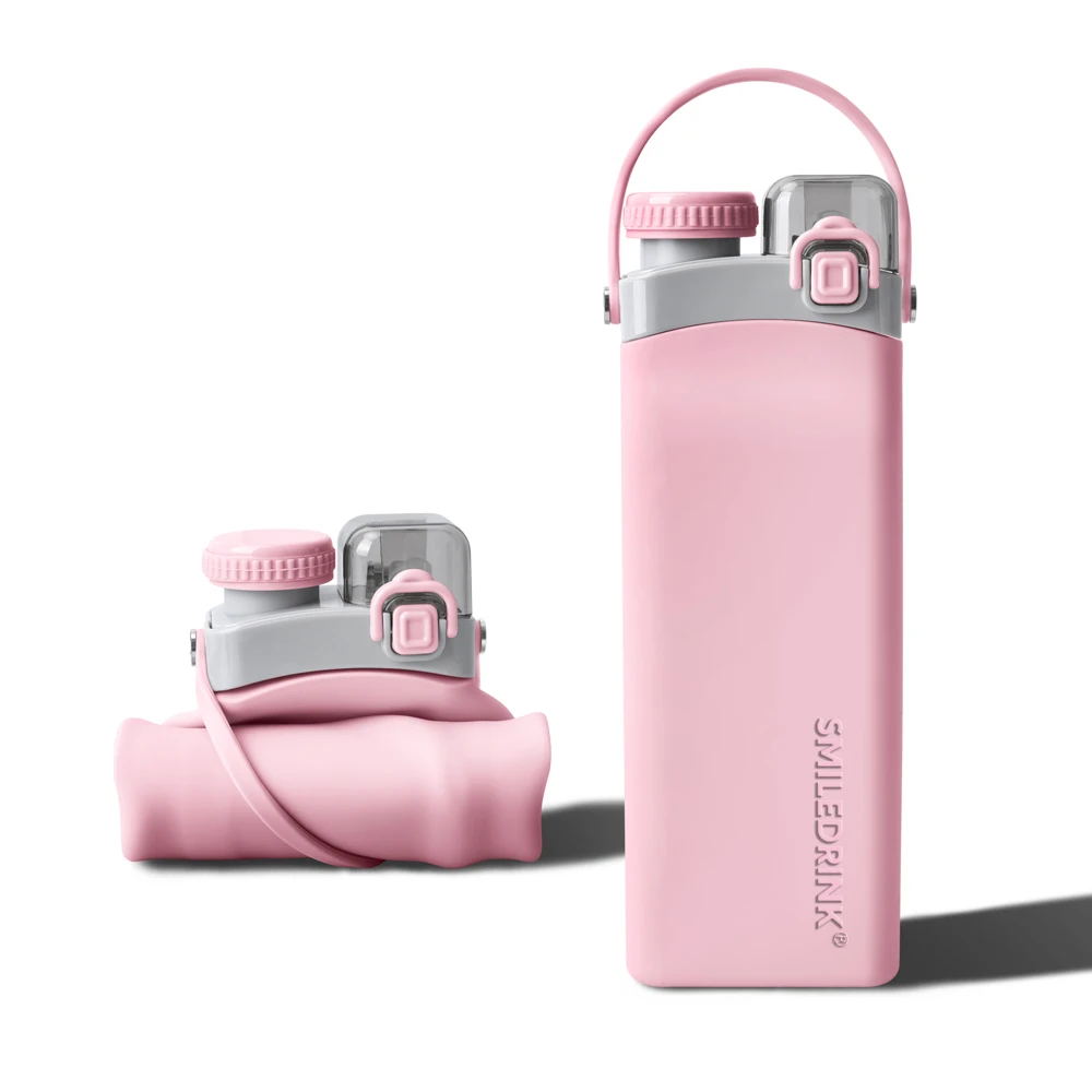 Free Sample  Eco Friendly Reusable Straw Cups for Kids with Silicone Lids and Sleeves Silicone Kids Cups