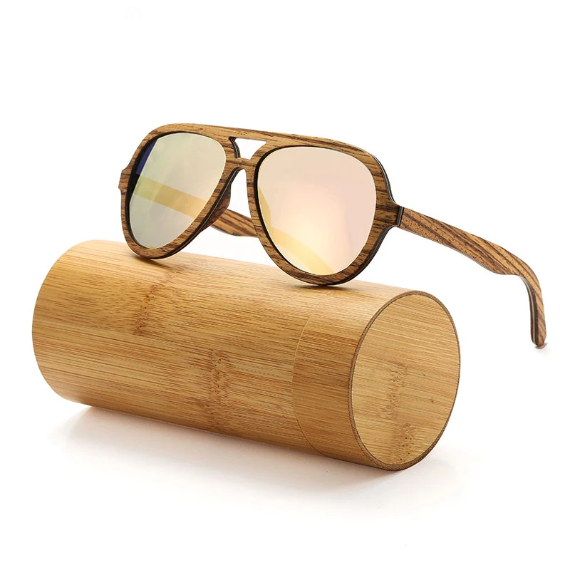 Мужские солнцезащитные очки большого размера в квадратной оправе с бамбуковой деревянной оправой красивые стильные дорожные 2022