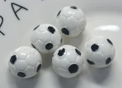 1:12 doll house accessories 3D football diy simulation resin accessories Badminton ball accessories basketball