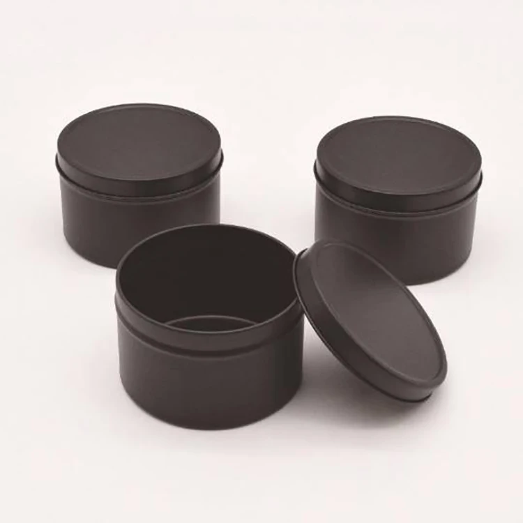 Goods In Stock Decorative Empty Copper Candle Tins 8oz Jar Box Container Wholesale