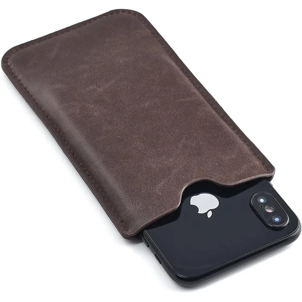 Custom 2021 Fashion Genuine Leather Men Design Id Credit Coin Bag Passport Card Holder Money Clip Purse Rfid Smart Profit Wallet