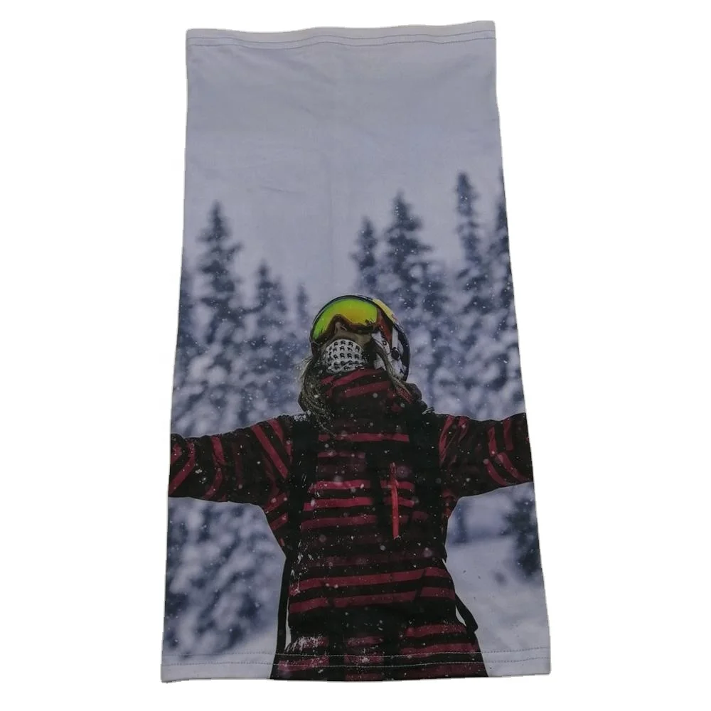 Custom multifunctional neck tube scarf bandana