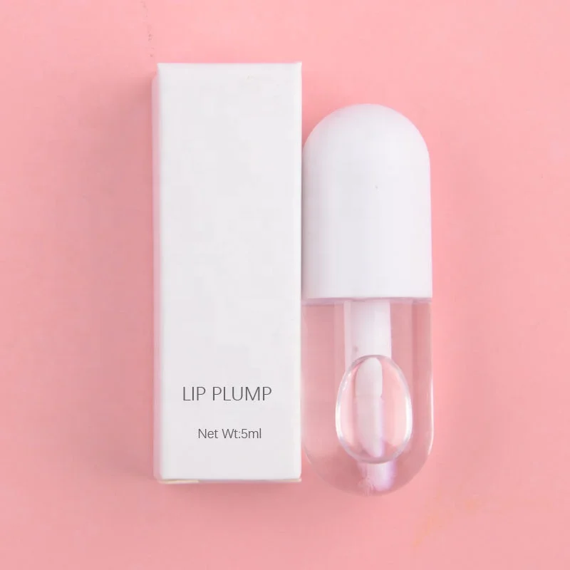 Vegan Private label waterproof long lasting plumping lip gloss private label glossy lip gloss plump