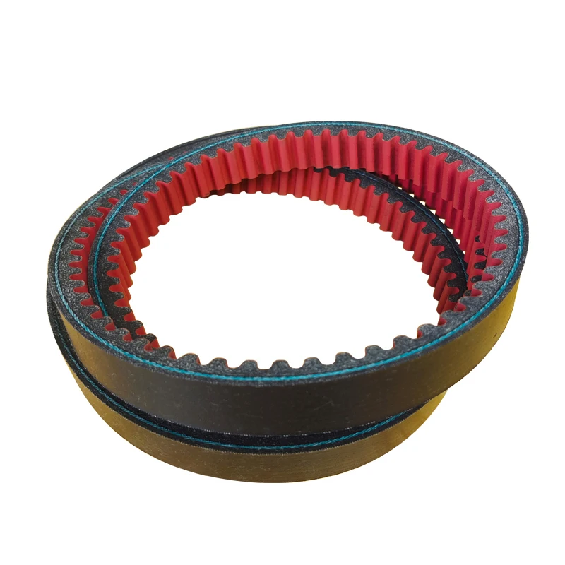 Factory sale power industrial poly transmission belt 12pk1880 flat banded tooth v belts for bando machine motorcycle drive