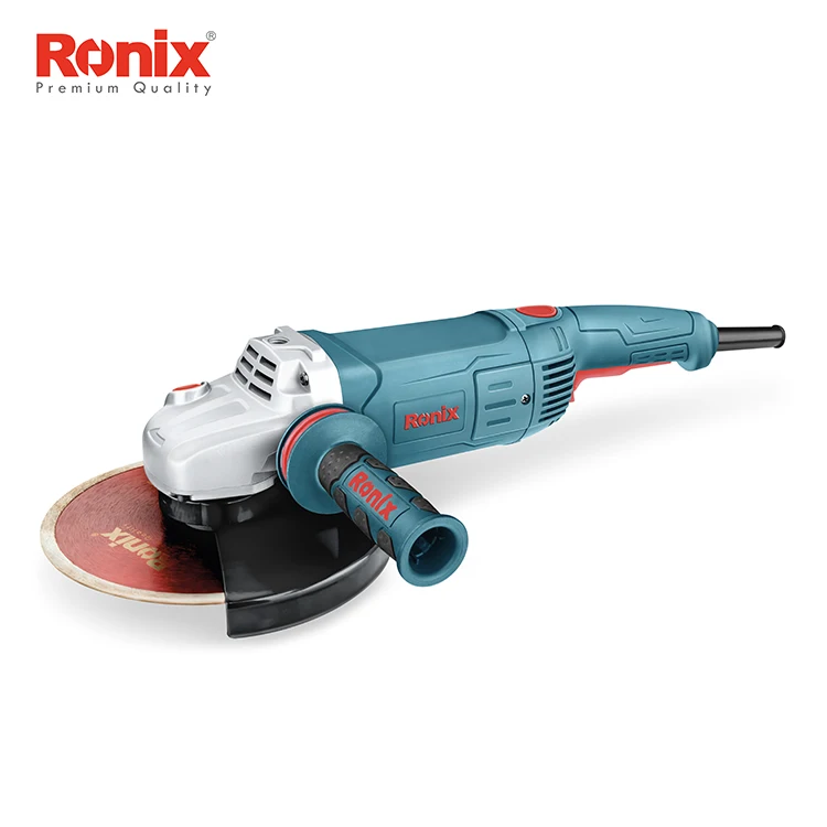 Ronix In Stock 230mm 2400W Angle Grinder New Item Electric Powerful Grinder Model 3241