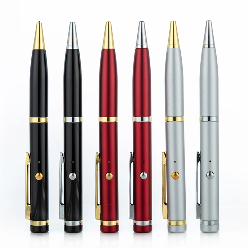 
Fashional Stainless Steel USB Charging Business Laser Pointer Handwriting Ballpoint Pen For Stationery Office Supplies 