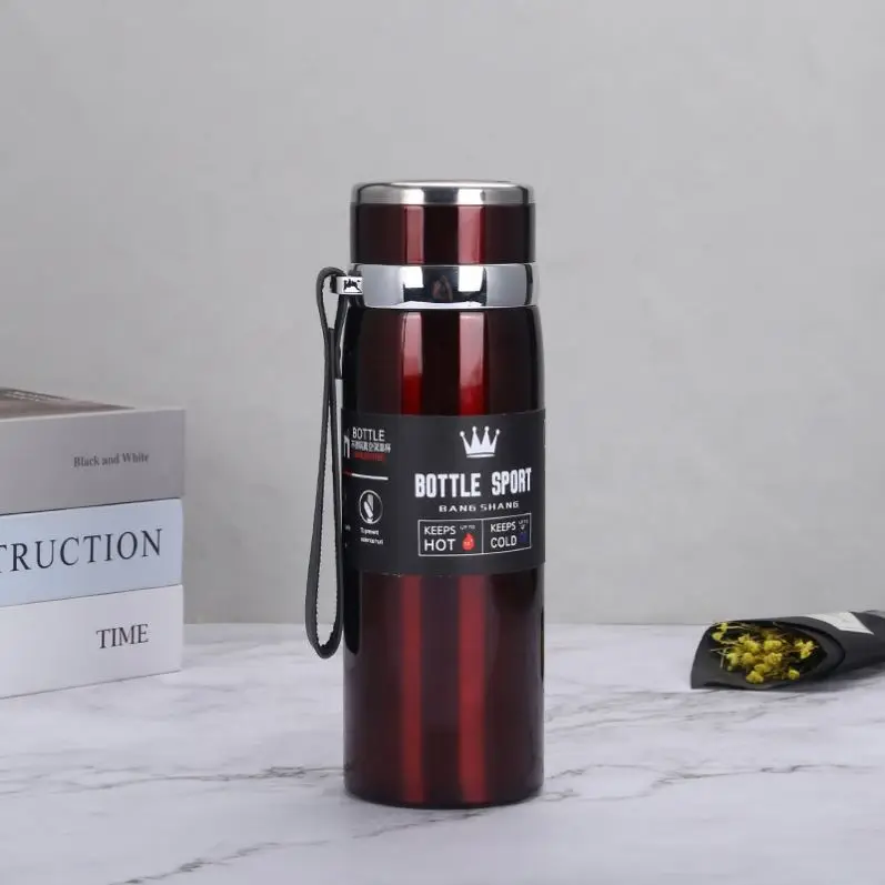 Zogifts Fashion Gradient Stainless Steel Mug, Large Capacity Sports Travel Cup, High-Quality Vacuum Bottle for Outdoor & Mountai