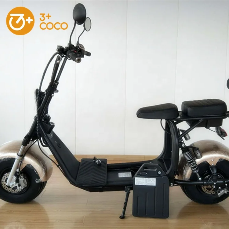 Electric Motorcycle Scooter Citycoco 2000W 1500W Fat Tire Electric Scooter