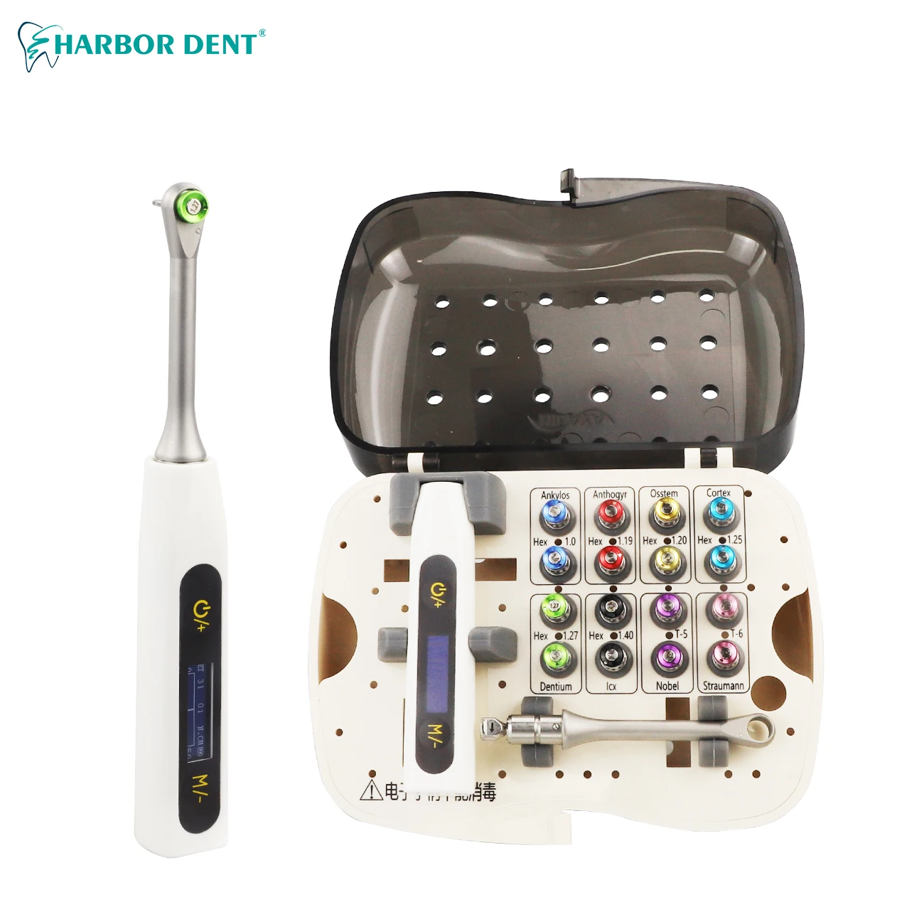 Dental Implant Prosthetic Kit Universal Wrench 16 Pcs Screw screwdriver Instrument kit for implant handpiece torque angle