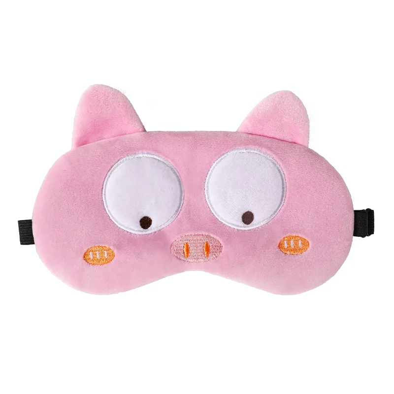 Factory Customized Cartoon Eye Mask Summer Ice Bag Special Eye Mask Printing Logo Embroidery Sleep Eye Mask