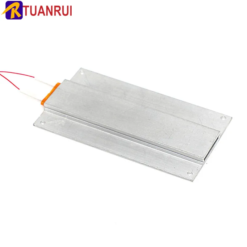 Нагревательный элемент с термостатом, нагревательная пластина для подогревателя, AC DC 12V 24V 110V 220V PTC