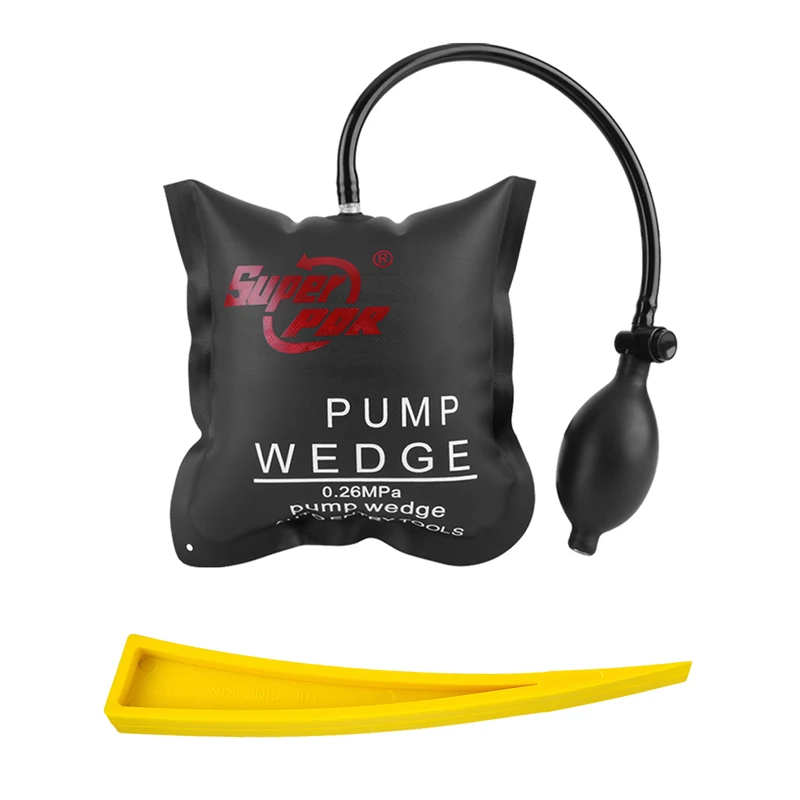 Super pdr locksmith supplies locksmith tools pump wedge auto air wedge bag lock pick set open car door lock hand tools