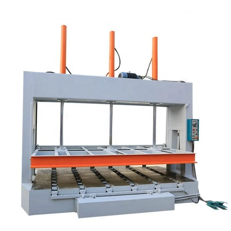 cold press machine for plywood board flak-board laminating board