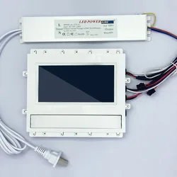 Global Weather Forecast Bluetooth Connected Music Play Dimmer LED Mirror Touch Switch