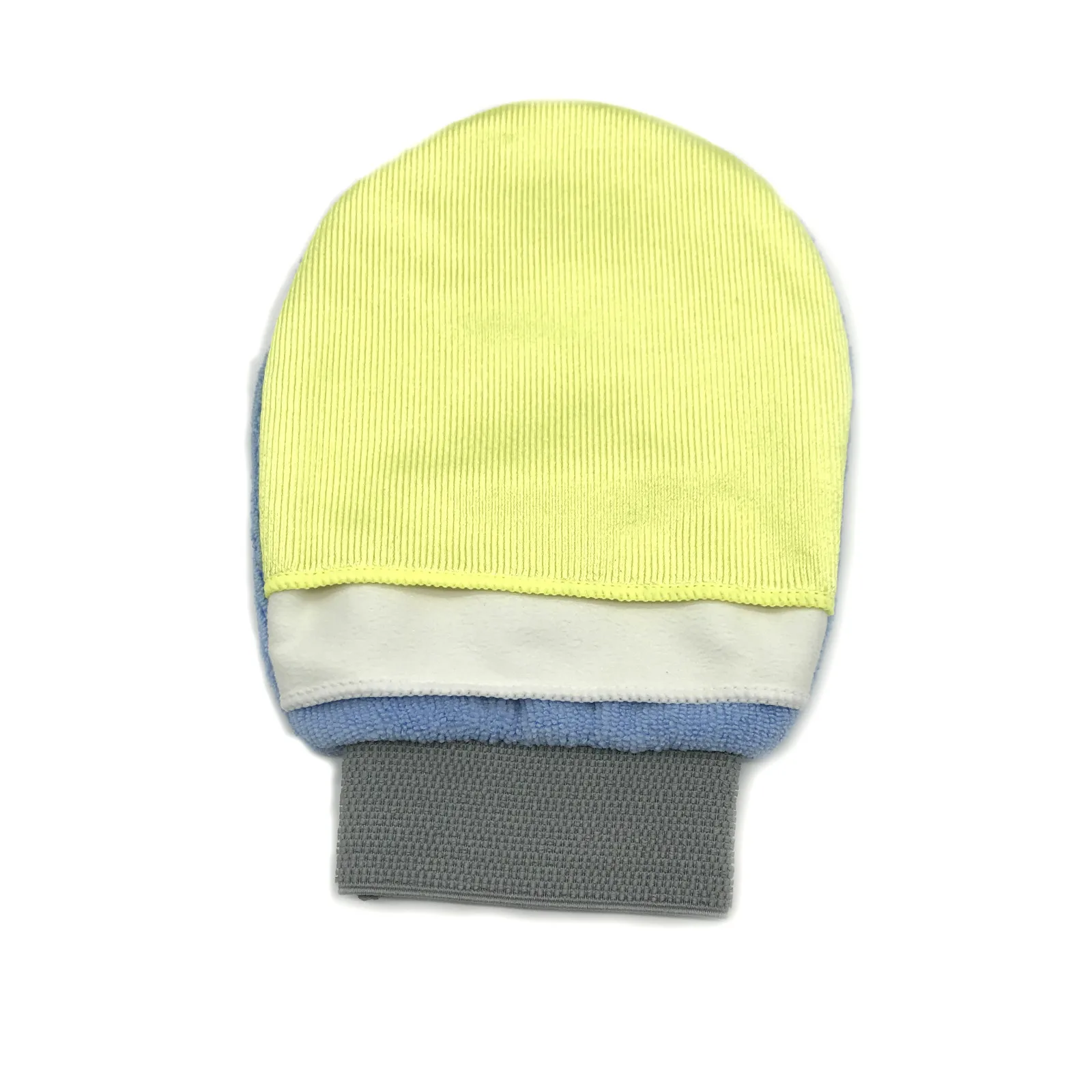 3W1 microfiber mitt multifunctional car clean mitt wax polishing microfibre mitt